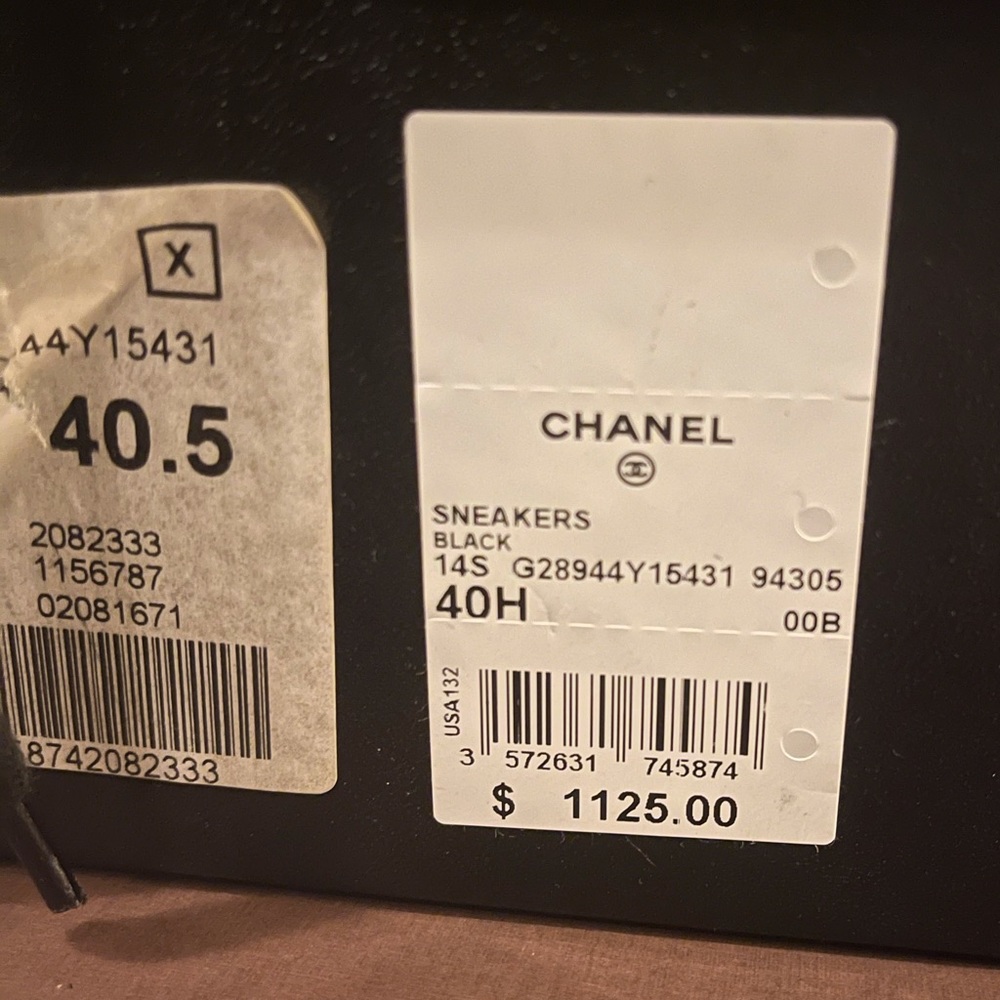 CHANEL woman’s sneaker 40.5 - Picture 8 of 8